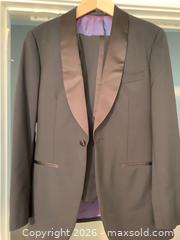 MaxSold Auction: Ariston Black Tuxedo Jacket, Pants & Vest, Size Large - Jacksonville (Florida, USA) SELLER MANAGED Downsizing Online Auction - Spanish Marsh Court