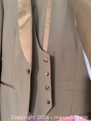 MaxSold Auction: Ariston Black Tuxedo Jacket, Pants & Vest, Size Large - Jacksonville (Florida, USA) SELLER MANAGED Downsizing Online Auction - Spanish Marsh Court