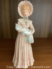 MaxSold Auction: Enesco Treasured Memories "Christening Day" Porcelain Figurine - Jacksonville (Florida, USA) SELLER MANAGED Downsizing Online Auction - Spanish Marsh Court