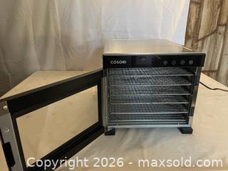 MaxSold Auction: Cosori Stainless Steel Food Dehydrator, 6-Tray, Black/Silver - Welland (Ontario, Canada) SELLER MANAGED Estate Sale Online Auction -  Eastdale Crescent