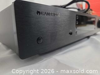 MaxSold Auction: Cambridge Audio CXN Network Streamer - Black - Toronto (Ontario, Canada) PARTNER MANAGED Downsizing Online Auction - Dupont Street (STORAGE)