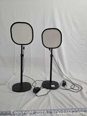 MaxSold Auction: Elgato Key Light Air (Pair) — Black LED Desk Lights - Toronto (Ontario, Canada) PARTNER MANAGED Downsizing Online Auction - Dupont Street (STORAGE)