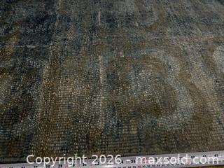MaxSold Auction: ELTE Abstract Distressed Area Rug 9.9 x 14.2 ft with Underlay - Toronto (Ontario, Canada) PARTNER MANAGED Downsizing Online Auction - Dupont Street (STORAGE)