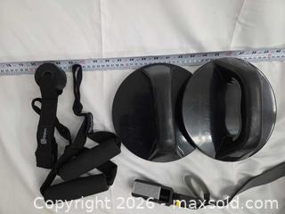 MaxSold Auction: Home Workout Set: Bowflex Adjustable Dumbbells, TRX Straps & Push-Up Handles - Toronto (Ontario, Canada) PARTNER MANAGED Downsizing Online Auction - Dupont Street (STORAGE)