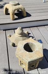MaxSold Auction: Large Japanese Pagoda Garden Lantern, Concrete Cast Stone - High Quality - Saanich (British Columbia, Canada) SELLER MANAGED Downsizing Online Auction - Carey Rd.