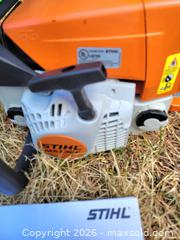 MaxSold Auction: Stihl MS 210 / MS210 18-inch Gas Chainsaw - Saanich (British Columbia, Canada) SELLER MANAGED Downsizing Online Auction - Carey Rd.