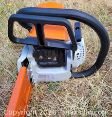 MaxSold Auction: Stihl MS 210 / MS210 18-inch Gas Chainsaw - Saanich (British Columbia, Canada) SELLER MANAGED Downsizing Online Auction - Carey Rd.