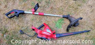 MaxSold Auction: Troy-Bilt Corded Electric Multi-Tool: Blower & 13" Trimmer - Saanich (British Columbia, Canada) SELLER MANAGED Downsizing Online Auction - Carey Road