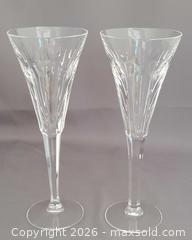 MaxSold Auction: Waterford Crystal Lismore Champagne Flutes, Pair - Saanich (British Columbia, Canada) SELLER MANAGED Downsizing Online Auction - Carey Road