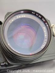 MaxSold Auction: Yashica FR I (FR1) 35mm SLR with Carl Zeiss Planar 50mm f/1.7 - Saanich (British Columbia, Canada) SELLER MANAGED Downsizing Online Auction - Carey Rd.