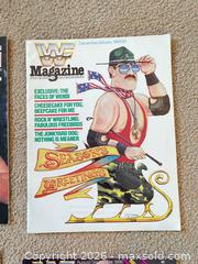 MaxSold Auction: WWF 1980s Wrestling Programs & Magazines Set - Jackson Township (New Jersey, USA) SELLER MANAGED Downsizing Online Auction - Ambassador Way