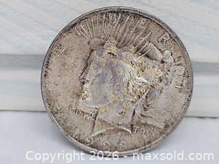 MaxSold Auction: 1928 US Peace Silver Dollar 1 Dollar .900 Silver - Hatboro (Pennsylvania, USA) PARTNER MANAGED Estate Sale Online Auction - Jacksonville Road