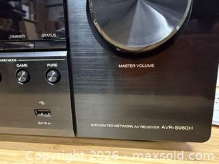 MaxSold Auction: Denon AVR-S960H 7.2-Channel AV Receiver / Amplifier - Hatboro (Pennsylvania, USA) PARTNER MANAGED Estate Sale Online Auction - Jacksonville Road