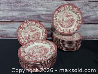MaxSold Auction: Enoch Wedgwood Lochs of Scotland (Loch Oich) Dinner Plate, 23 pcs - Hatboro (Pennsylvania, USA) PARTNER MANAGED Estate Sale Online Auction - Jacksonville Road