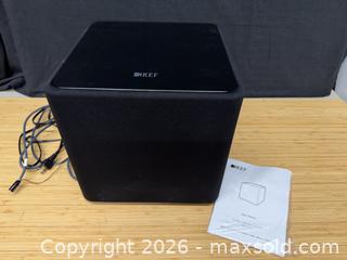 MaxSold Auction: KEF Kube Series Subwoofer (Kube8b / Kube10b / Kube12b) Black - Hatboro (Pennsylvania, USA) PARTNER MANAGED Estate Sale Online Auction - Jacksonville Road