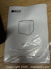 MaxSold Auction: KEF Kube Series Subwoofer (Kube8b / Kube10b / Kube12b) Black - Hatboro (Pennsylvania, USA) PARTNER MANAGED Estate Sale Online Auction - Jacksonville Road
