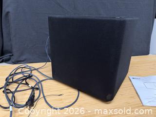 MaxSold Auction: KEF Kube Series Subwoofer (Kube8b / Kube10b / Kube12b) Black - Hatboro (Pennsylvania, USA) PARTNER MANAGED Estate Sale Online Auction - Jacksonville Road