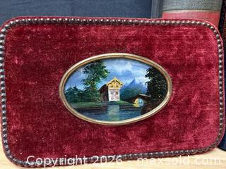 MaxSold Auction: Lot of 6 Vintage Decorative Leather & Cloth Bound Books with Velvet Case - Hatboro (Pennsylvania, USA) PARTNER MANAGED Estate Sale Online Auction - Jacksonville Road