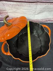 MaxSold Auction: Staub Orange Pumpkin Cocotte, Ceramic Loaf Pan & Mini Cocotte - Hatboro (Pennsylvania, USA) PARTNER MANAGED Estate Sale Online Auction - Jacksonville Road