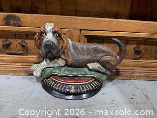MaxSold Auction: Upper Deck Basset Hound Resin Door Stop, Approx 13 x 9 in - Hatboro (Pennsylvania, USA) PARTNER MANAGED Estate Sale Online Auction - Jacksonville Road