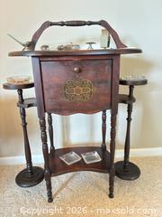 MaxSold Auction: Antique Smoking Stand with Humidor B - North Whitehall Township (Pennsylvania, USA) PARTNER MANAGED Downsizing Online Auction - Vista Drive