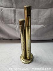 MaxSold Auction: Vintage Brass Coin Bank Mid-Century Industrial - Parma (New York, USA) SELLER MANAGED Downsizing Online Auction - Dunbar Road