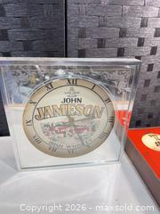 MaxSold Auction: Vintage Spartus Bar is Open sign and  Jameson Lighted Bar Clock Sign - Warwick (Rhode Island, USA) SELLER MANAGED Reseller Online Auction - Warwick Avenue