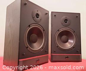MaxSold Auction: Great Sounding PSB 20 MKII Large Bookshelf Speakers with New Foam Surrounds  - Ottawa (Ontario, Canada) SELLER MANAGED Downsizing Online Auction -  Russell Road
