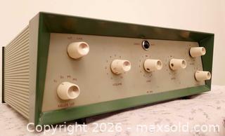 MaxSold Auction: Serviced-60s PHILIPS HF-306 Stereo Tube Preamplifier-Gold RCA-Canada Voltage Adapter - Ottawa (Ontario, Canada) SELLER MANAGED Downsizing Online Auction -  Russell Road