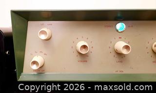 MaxSold Auction: Serviced-60s PHILIPS HF-306 Stereo Tube Preamplifier-Gold RCA-Canada Voltage Adapter - Ottawa (Ontario, Canada) SELLER MANAGED Downsizing Online Auction -  Russell Road