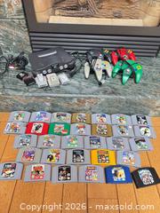 MaxSold Auction: Nintendo 64 (N64) Console with 4+ Controllers & 30+ Games - West Vancouver (British Columbia, Canada) SELLER MANAGED Moving Online Auction - Dogwood Lane
