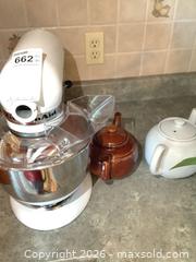 MaxSold Auction: Kitchen Aid Stand Mixer, Tea Pots B - Leeds And The Thousand Islands (Ontario, Canada) Estate Sale Online Auction - Kyes Road