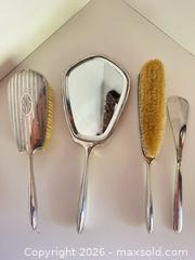 MaxSold Auction: Birks Sterling Silver Vanity Grooming Set with Mirror & Brushes - Leeds And The Thousand Islands (Ontario, Canada) SELLER MANAGED Downsizing Online Auction - Thousand Islands Parkway