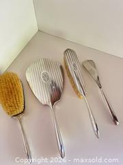 MaxSold Auction: Birks Sterling Silver Vanity Grooming Set with Mirror & Brushes - Leeds And The Thousand Islands (Ontario, Canada) SELLER MANAGED Downsizing Online Auction - Thousand Islands Parkway