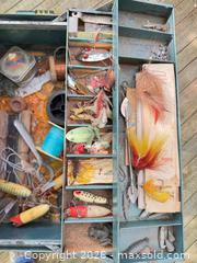 MaxSold Auction: Tackle Box with Assorted Fishing Lures & Accessories - Leeds And The Thousand Islands (Ontario, Canada) SELLER MANAGED Downsizing Online Auction - Thousand Islands Parkway
