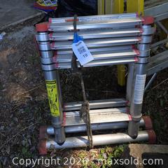MaxSold Auction: Aluminum Multipurpose Telescoping/Articulating Ladder (Collapsed) - Stevensville (Maryland, USA) PARTNER MANAGED Downsizing Online Auction - Old Love Point Road