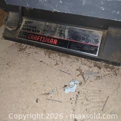 MaxSold Auction: Craftsman 10-inch Band Saw, Variable Speed, Corded Electric - Stevensville (Maryland, USA) PARTNER MANAGED Downsizing Online Auction - Old Love Point Road
