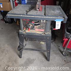 MaxSold Auction: Craftsman 10 in. Table Saw, 3.0 HP (corded) - Stevensville (Maryland, USA) PARTNER MANAGED Downsizing Online Auction - Old Love Point Road
