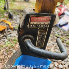 MaxSold Auction: Craftsman 3-Ton Steel Extra-High Jack Stands, Pair - Stevensville (Maryland, USA) PARTNER MANAGED Downsizing Online Auction - Old Love Point Road