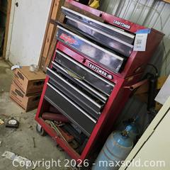 MaxSold Auction: Craftsman Rolling Tool Chest with Assorted Hand Tools - Stevensville (Maryland, USA) PARTNER MANAGED Downsizing Online Auction - Old Love Point Road