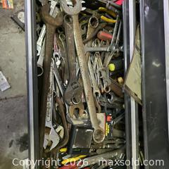 MaxSold Auction: Craftsman Rolling Tool Chest with Assorted Hand Tools - Stevensville (Maryland, USA) PARTNER MANAGED Downsizing Online Auction - Old Love Point Road