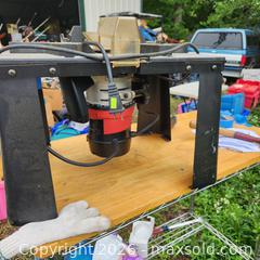 MaxSold Auction: Craftsman Router with Router Table, 1-3/4 HP (corded) - Stevensville (Maryland, USA) PARTNER MANAGED Downsizing Online Auction - Old Love Point Road