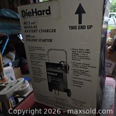 MaxSold Auction: DieHard 12V Battery Charger & 200A Engine Starter - Stevensville (Maryland, USA) PARTNER MANAGED Downsizing Online Auction - Old Love Point Road