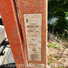 MaxSold Auction: Keller 97 Series 6 ft Fiberglass Rail Step Ladder, Type IA - Stevensville (Maryland, USA) PARTNER MANAGED Downsizing Online Auction - Old Love Point Road