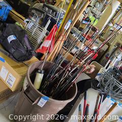 MaxSold Auction: Lot of 11-20 Fishing Rods, Reels & Tackle (Mixed Brands) - Stevensville (Maryland, USA) PARTNER MANAGED Downsizing Online Auction - Old Love Point Road
