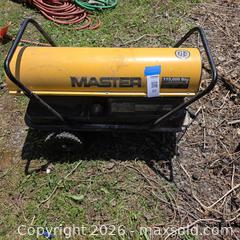 MaxSold Auction: Master Forced Air Kerosene Torpedo Heater 115,000 Btu - Stevensville (Maryland, USA) PARTNER MANAGED Downsizing Online Auction - Old Love Point Road