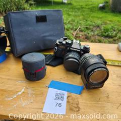 MaxSold Auction: Olympus OM PC 35mm SLR Camera Body - Stevensville (Maryland, USA) PARTNER MANAGED Downsizing Online Auction - Old Love Point Road