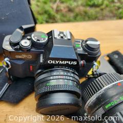 MaxSold Auction: Olympus OM PC 35mm SLR Camera Body - Stevensville (Maryland, USA) PARTNER MANAGED Downsizing Online Auction - Old Love Point Road