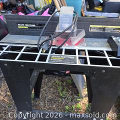 MaxSold Auction: Sears Craftsman Industrial Series Router Table - Stevensville (Maryland, USA) PARTNER MANAGED Downsizing Online Auction - Old Love Point Road