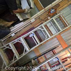MaxSold Auction: Sears/Craftsman 8 ft Aluminum Multi-Position Extension Ladder - Stevensville (Maryland, USA) PARTNER MANAGED Downsizing Online Auction - Old Love Point Road